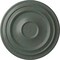 Ekena Millwork Traditional Ceiling Medallion (Fits Canopies up to 5 1/2"), 24 3/8"OD x 1 1/2"P, Cloud Burst Crackle CM24TRCBC - alternate 1